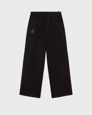 Kaotiko Denim Pants Breeze Club Zwart