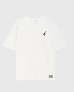 Kaotiko Cowgirl Snake T-shirt Wit vooraanzicht