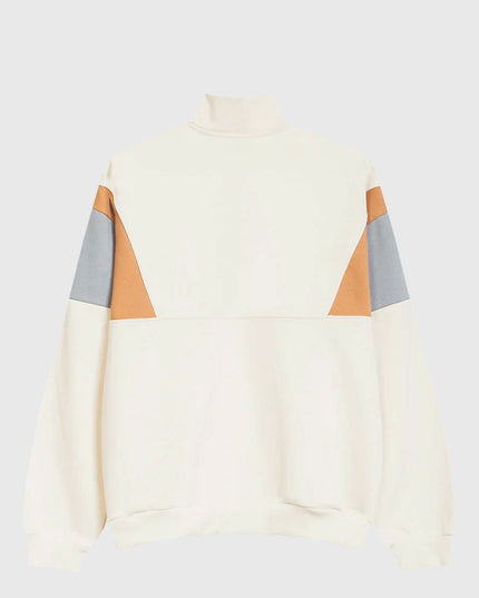 Kaotiko Sweater Arthur Bone Creme achter