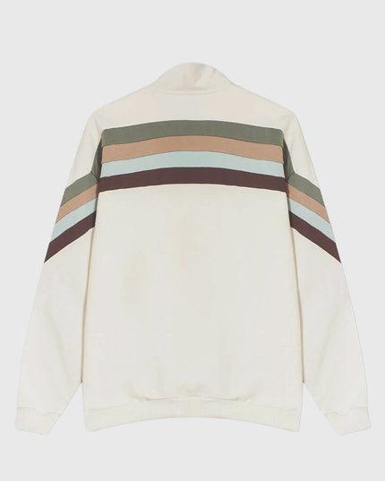 Kaotiko Walker Society Sweater Met Rits Wit achter