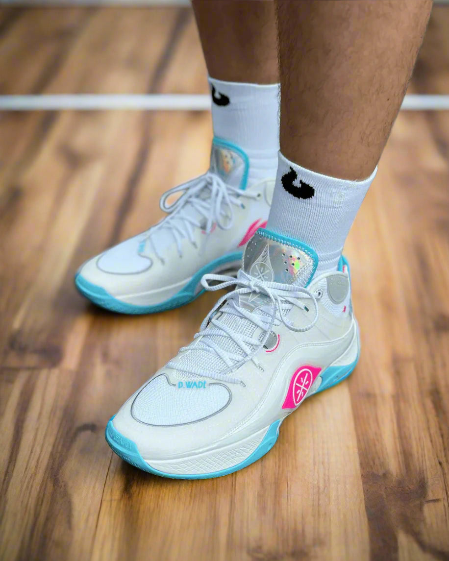 Li-Ning Way of Wade Shadow 5 Buzzer Beater Basketbalschoen Wit
