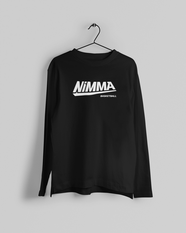 Nimma Basketball Longsleeve Zwart