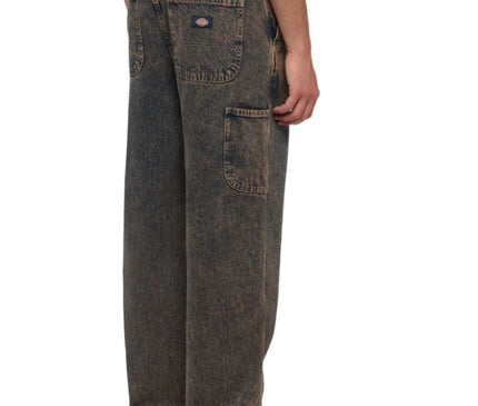 Madison Denim Baggy Jeans Overdye Brown Wash