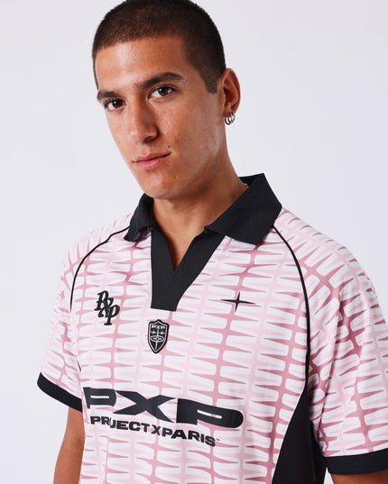 Project X Paris Training Polo Collar Jersey Rosa