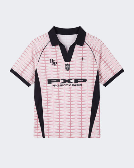 Project X Paris Training Polo Collar Jersey Rosa