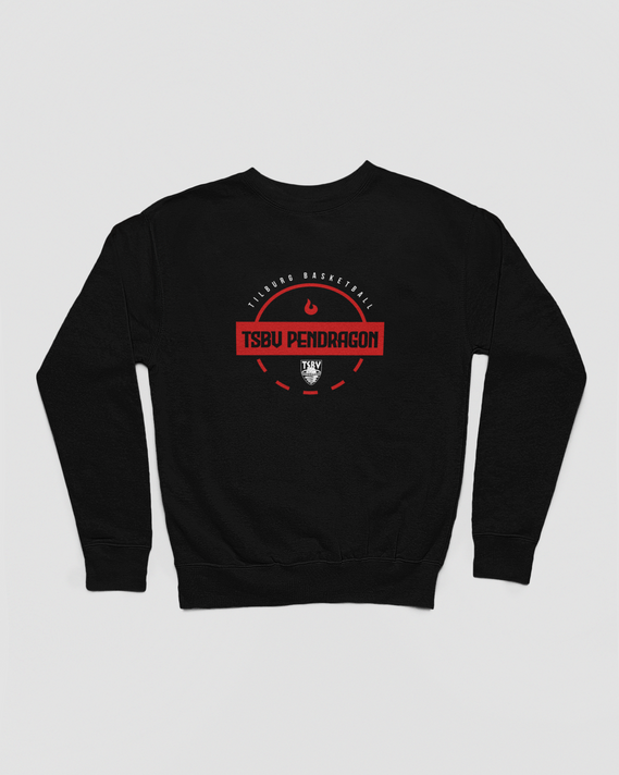TSBV Pendragon Court Crewneck Zwart