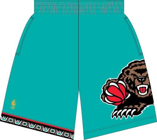Mitchell & Ness NBA Vancouver Grizzlies Swingman Short Road Edition