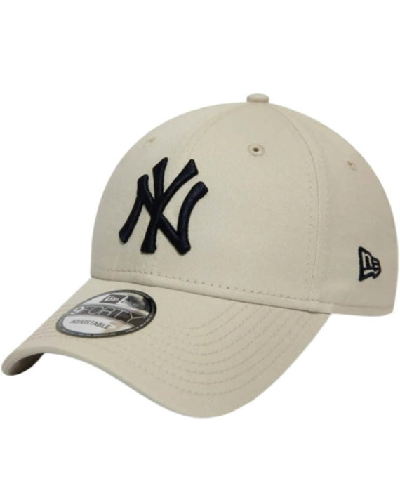 New York Yankees MLB 9Forty Cap Cremè Zwart