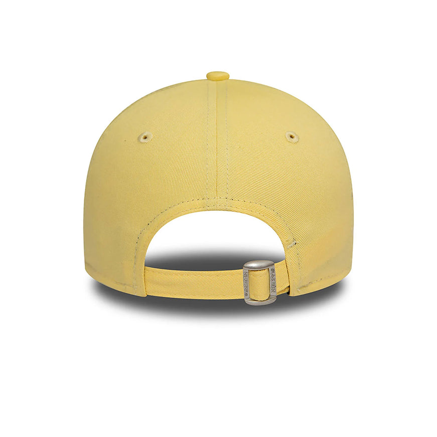 New-Era-new-york-yankees-womens-league-essential-pastel-yellow-9forty-adjustable-cap-Back