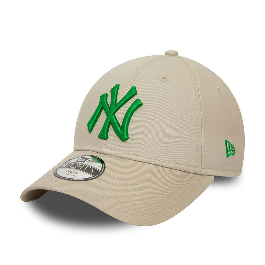 new-york-yankees-youth-league-essential-light-beige-9forty-adjustable-cap-60503645-left