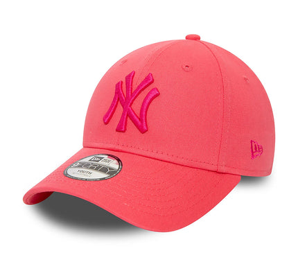 New-York-Yankees-9Forty-Youth-Cap-Neon-Pink-Left