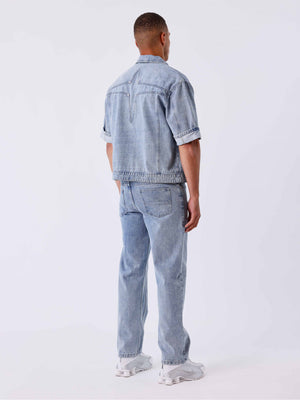 Project X Paris Double Knee Denim Blauw