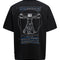 Only & Sons Vinci Backprint T-Shirt Zwart 