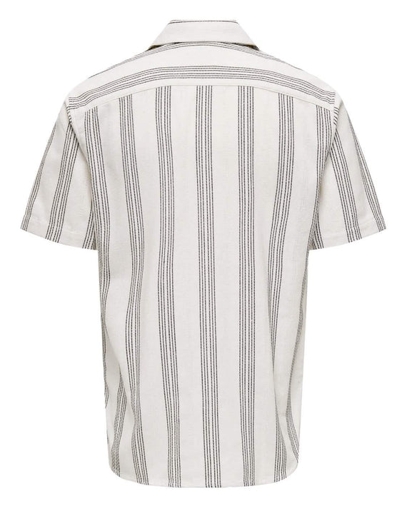 True Struc Stripe Hemd