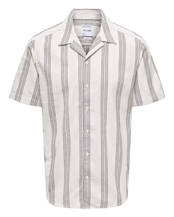 True Struc Stripe Hemd