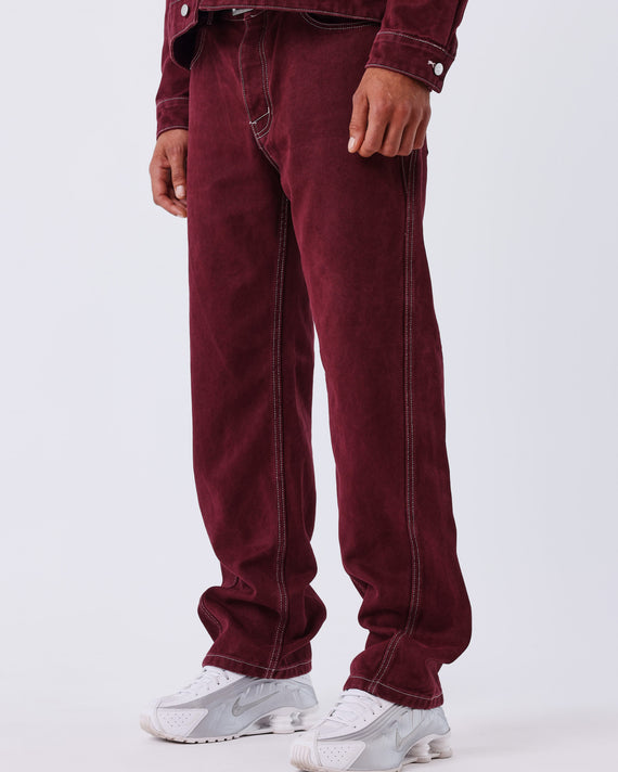 Project X Paris Knock Out Pants Bordeaux