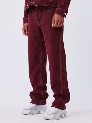 Project X Paris Knock Out Pants Bordeaux