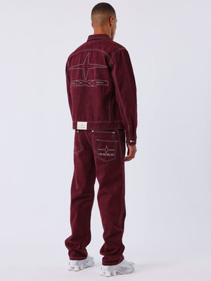 Project X Paris Knock Out Pants Bordeaux