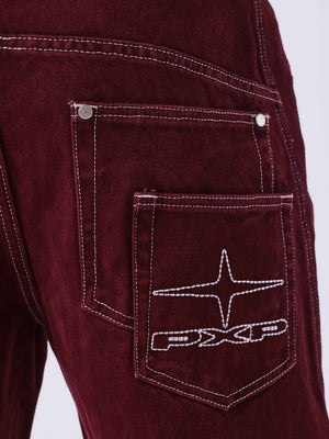 Project X Paris Knock Out Pants Bordeaux