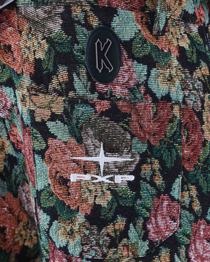 Project X Paris Floral Broek logo close up