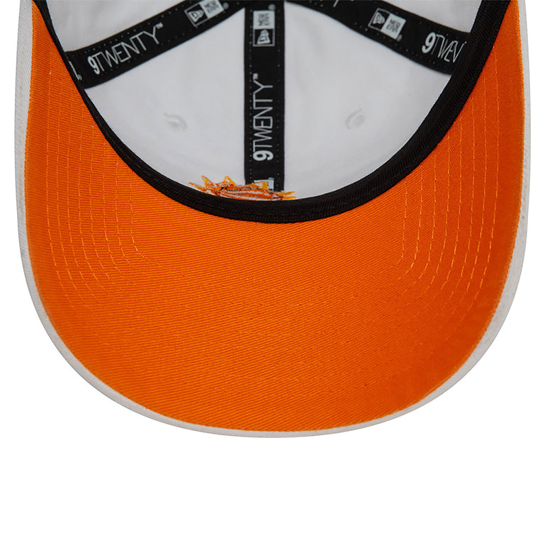 Phoenix-Suns-9Twenty-Adjustable-Cap-White-Orange-Bottom