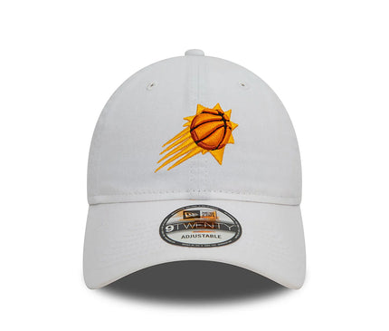 Phoenix-Suns-9Twenty-Adjustable-Cap-White-Orange-Center