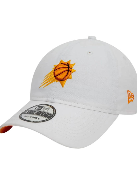 Phoenix-Suns-9Twenty-Adjustable-Cap-White-Orange-Left