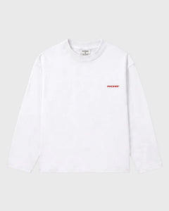 Pockies x Zaanse Mayo Longsleeve Wit vooraanzicht