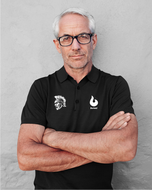 Nimma Basketball Polo Zwart