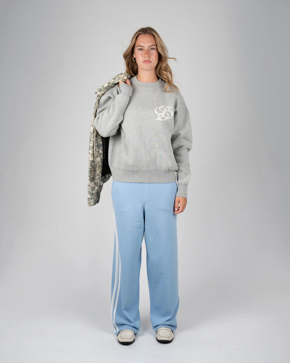 Prohibited Academy Knit Sweater Grey