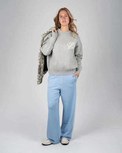 Prohibited Academy Knit Sweater Grey