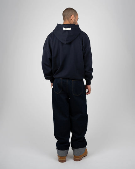 Prohibited College Days Zip-Hoodie Donkerblauw