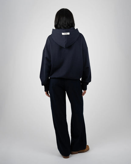 Prohibited College Days Zip-Hoodie Donkerblauw