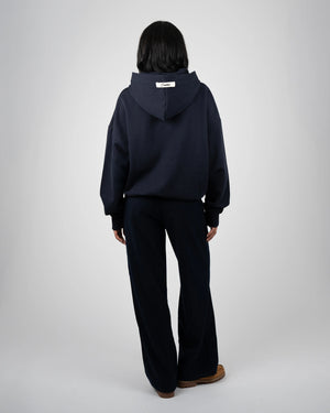 Prohibited College Days Zip-Hoodie Donkerblauw