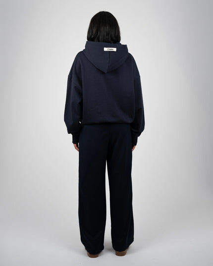 Prohibited College Days Zip-Hoodie Donkerblauw