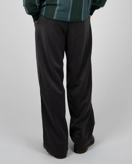 Prohibited Heritage Pleated Pants Donkergrijs