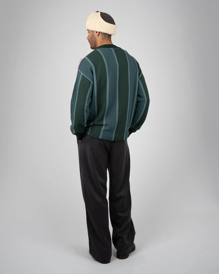 Prohibited Heritage Pleated Pants Donkergrijs