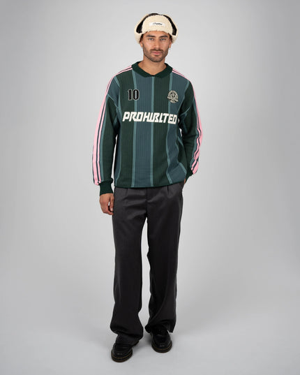 Prohibited Heritage Pleated Pants Donkergrijs