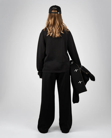 Prohibited Heritage Pleated Pants Zwart