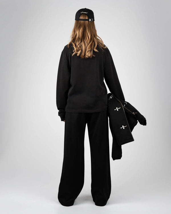 Prohibited Heritage Pleated Pants Zwart