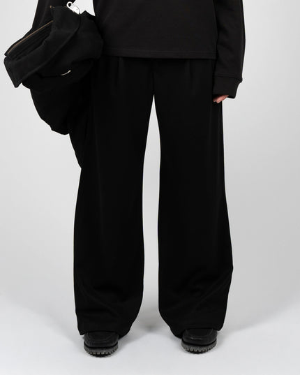 Prohibited Heritage Pleated Pants Zwart