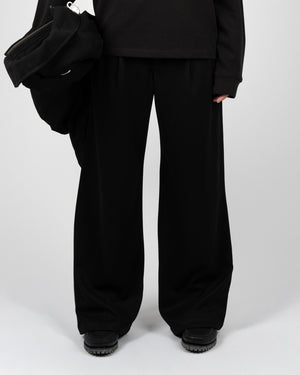 Prohibited Heritage Pleated Pants Zwart