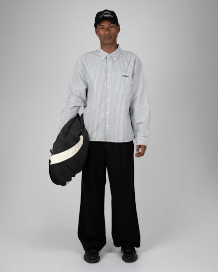 Prohibited Heritage Pleated Pants Zwart
