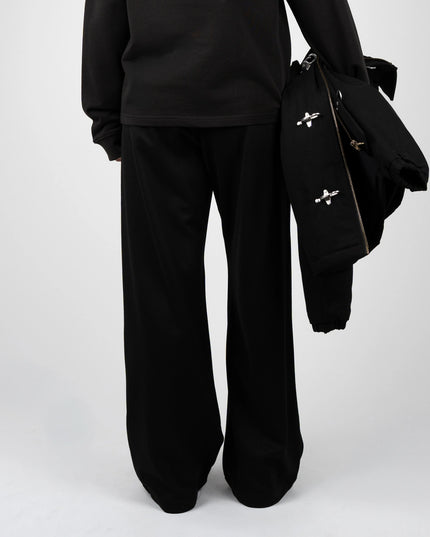 Prohibited Heritage Pleated Pants Zwart