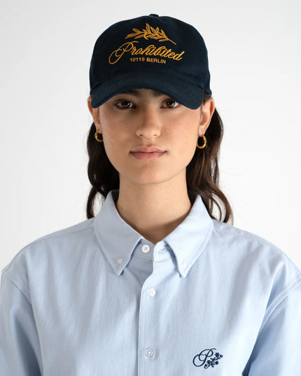Prohibited PB Leaf Cap Donkerblauw