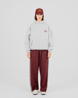 Prohibited PB Leaf Hoodie Grijs Melange