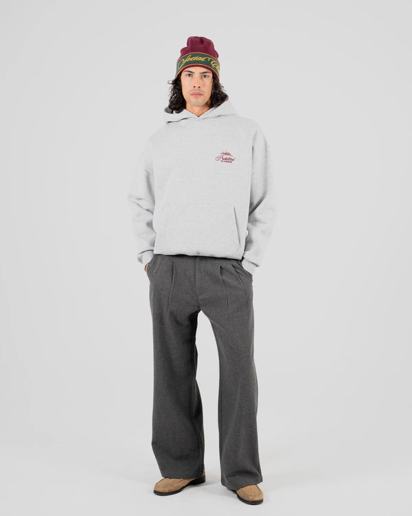 Prohibited PB Leaf Hoodie Grijs Melange