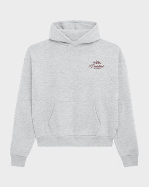 Prohibited PB Leaf Hoodie Grijs Melange