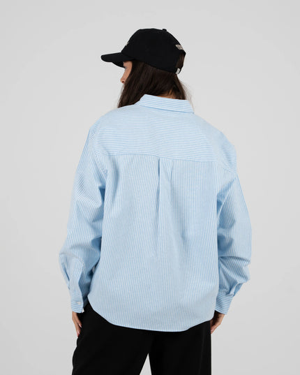 Prohibited The Oxford Button Down Overhemd Blauw