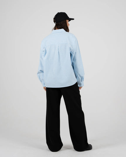 Prohibited The Oxford Button Down Overhemd Blauw